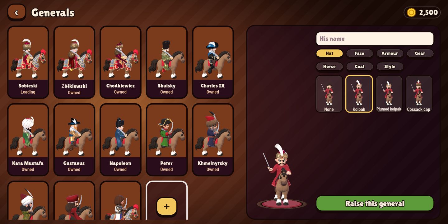 Building your own general